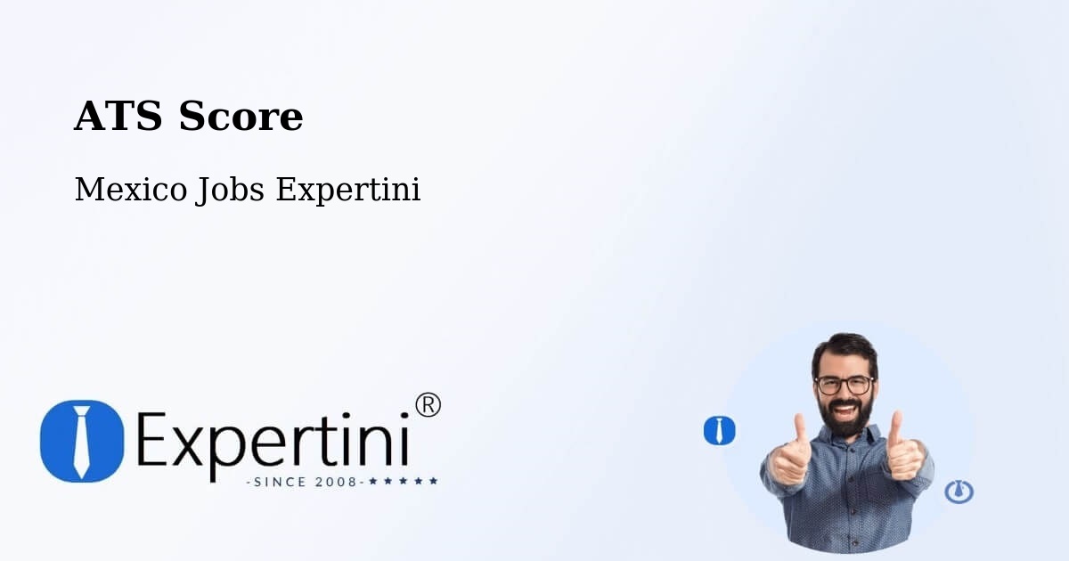 Resume ATS Score & Job Description Match Tool – Tesoco - Mexico Jobs Expertini